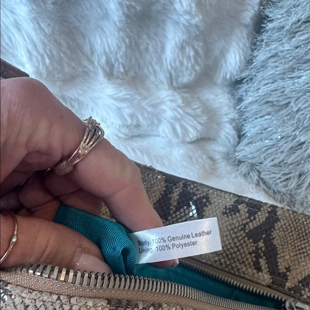 HOBO Snake Print Crossbody Bag - Picture 6 of 8